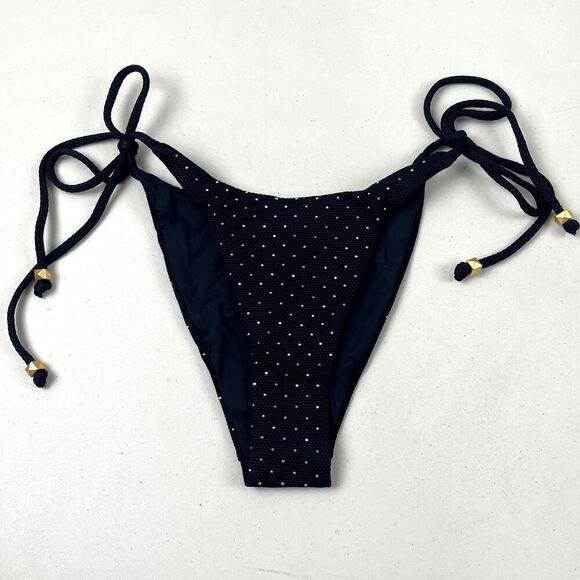 L*Space Lennox Classic Bikini Bottom Black S - Picture 3 of 8